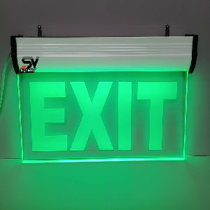 led exit light