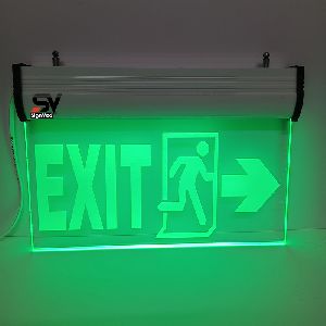 LED Exit Right Side Arrow