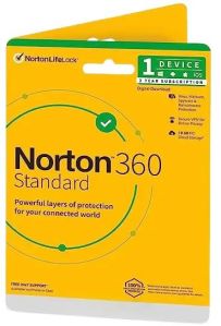 1 User 3 Year Norton 360 Standard Software