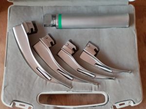 Fiber Optic Laryngoscope Set