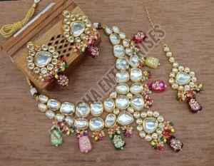 Party Wear Kundan Necklace Set