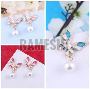 RFF317ERN3DS1ST6PCSMLC Western Artificial Earrings