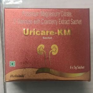 Potassium Magnesium Citrate D Mannose Cranberry Extract Sachet