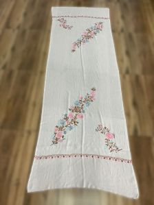 Cotton embroidered stole Size-70x180 cm