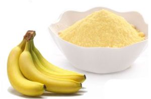 yellow banana powder