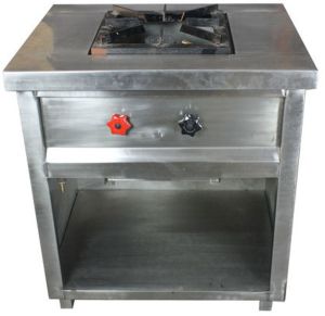 Stainless Steel Single Burner Range