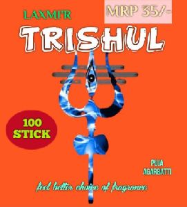 Trishul perfumed incense sticks