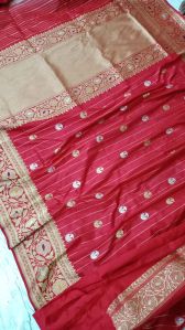 Alfi Minakari Cotton Saree