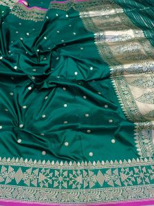 Pretty Cotton Khadi Saree