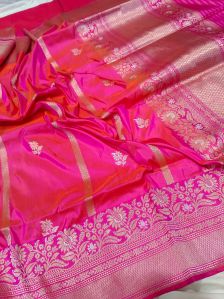 Rani Cotton Khadi Saree