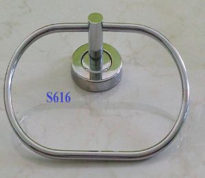 Stainless Steel Oval Towel Ring