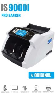 I s 9000 i pro banker counting machine