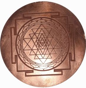 Copper Plate Shree Yantra