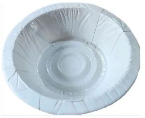 6 Inch White Disposable Paper Bowl