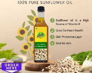 cold pressed sunflower oil