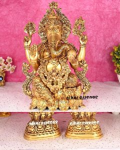 Brass Ganesh Statue