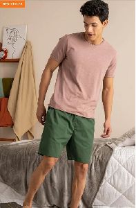 Breeeze Ultra-Light Casual Lounge Shorts Forest Green