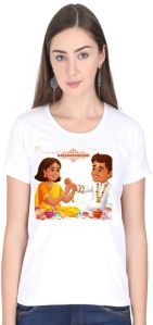 Rakshabandhan special printed tshirt for women