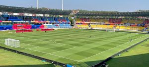 Football ground maintenance