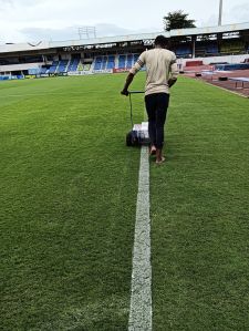 Football ground marking