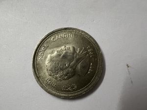 Indira Gandhi coin