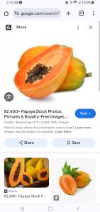 Papaya Fruit