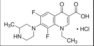 Lomefloxacin Hydrochloride