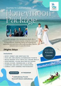 Lakshdweep Honeymoon Package