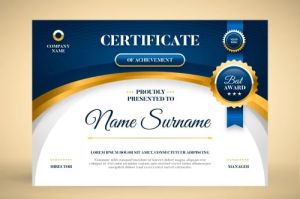 certificate printing services