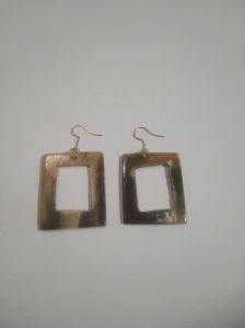 Buffalo Horn Earring