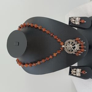 Agate Bead Neckpiece