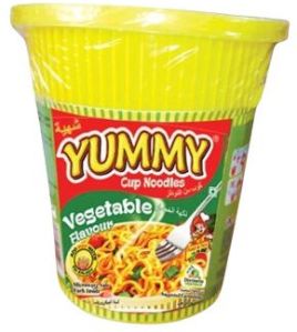 Yummy Cup Noodles Vegetable Flavor