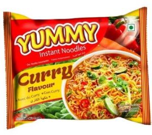 Yummy Instant Noodles Curry Flavour