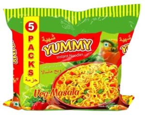 Yummy Instant Noodles Veg Masala- Pack of 5