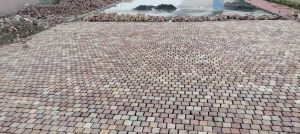 cobblestone work flooring fitting