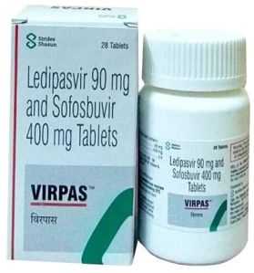 Virpas Ledipasvir And Sofosbuvir Tablets