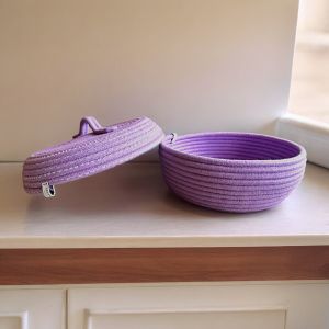 cotton rope bread box