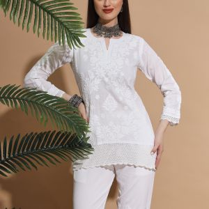 chikankari kurtis