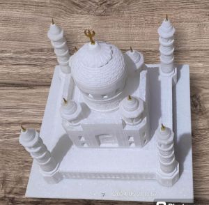 WHITE MARBLE TAJ MAHAL 4 INCHS