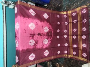 Art silk shibori saree