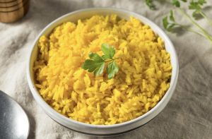 Ready to Eat Yellow Steamed Rice