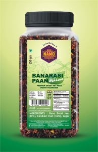 NAMO-BANARASI PAAN MUKHWAS (275 GM) - PREMIUM & TASTY GREEN TRADITION INDIAN GULKAND BANARASI PAN MASALA