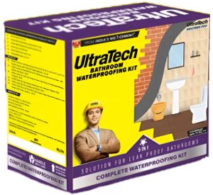 ultratech bathroom waterproofing kit