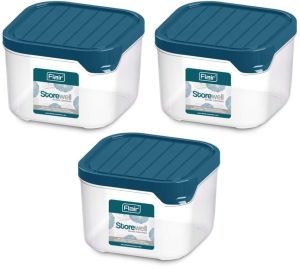 FLAIR Storewell Square Small Food Storage Containers