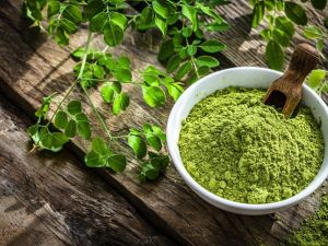 moringa leaf cold dried powder