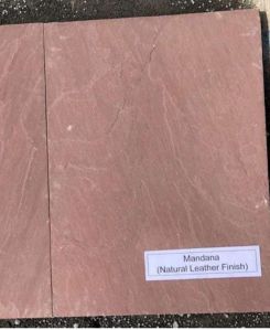 mandana leather finish sandstone