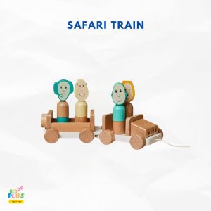 safari train baby toy