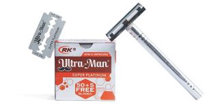 RK Ultra-Man Super Platinum Stainless Razor Blade