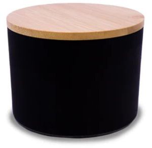 Matte Black Candle Jar