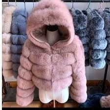 ladies fur jacket